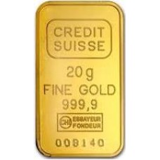20 gm. Gold Bar
